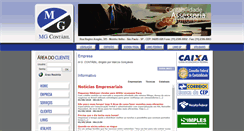 Desktop Screenshot of mgcontabil.com